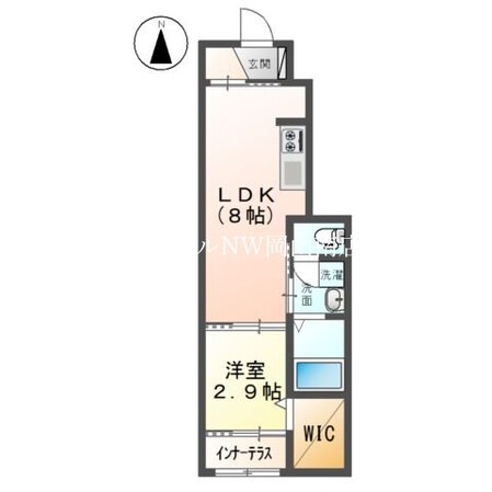 清輝橋駅 徒歩19分 1階の物件間取画像